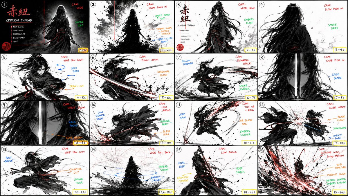 StoryBoard Prompt :
Create a hyper-cinematic 16:9  preview image