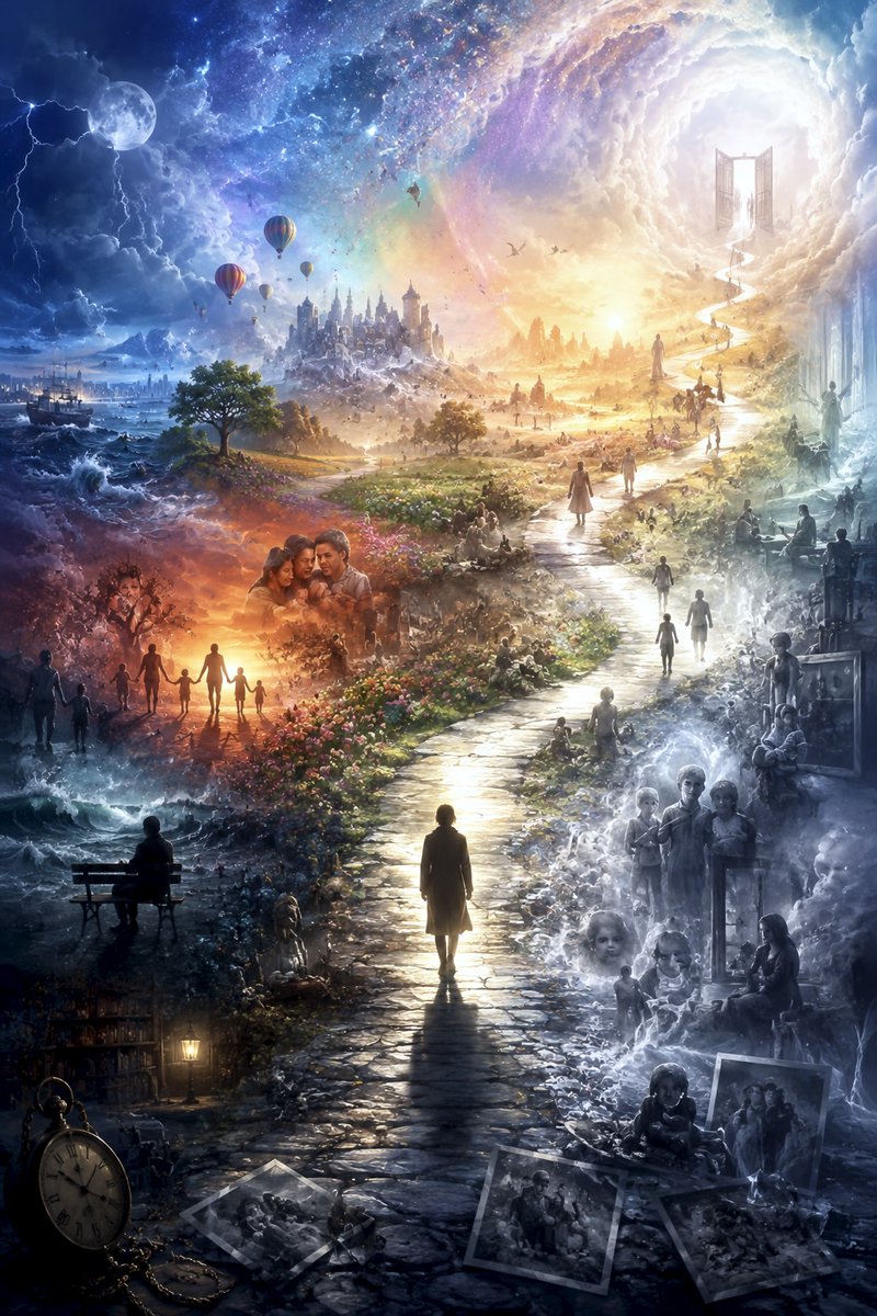Journey of Life Oil Painting preview image