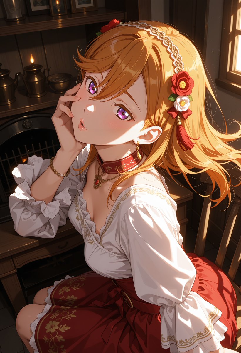 Victorian Maid Anime Portrait preview image