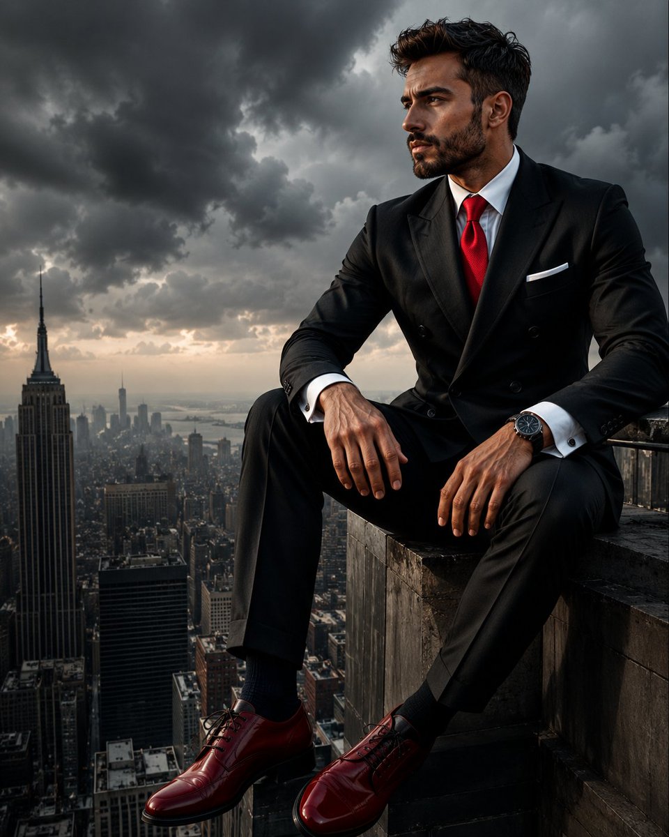 Colossal Male Model Skyscraper Artwork preview image
