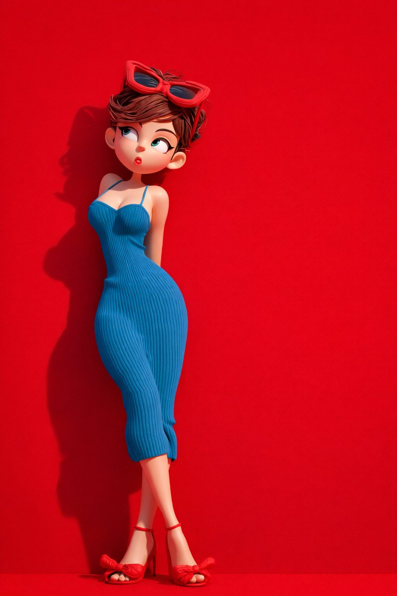 Stylized 3D Cartoon Art Board preview image