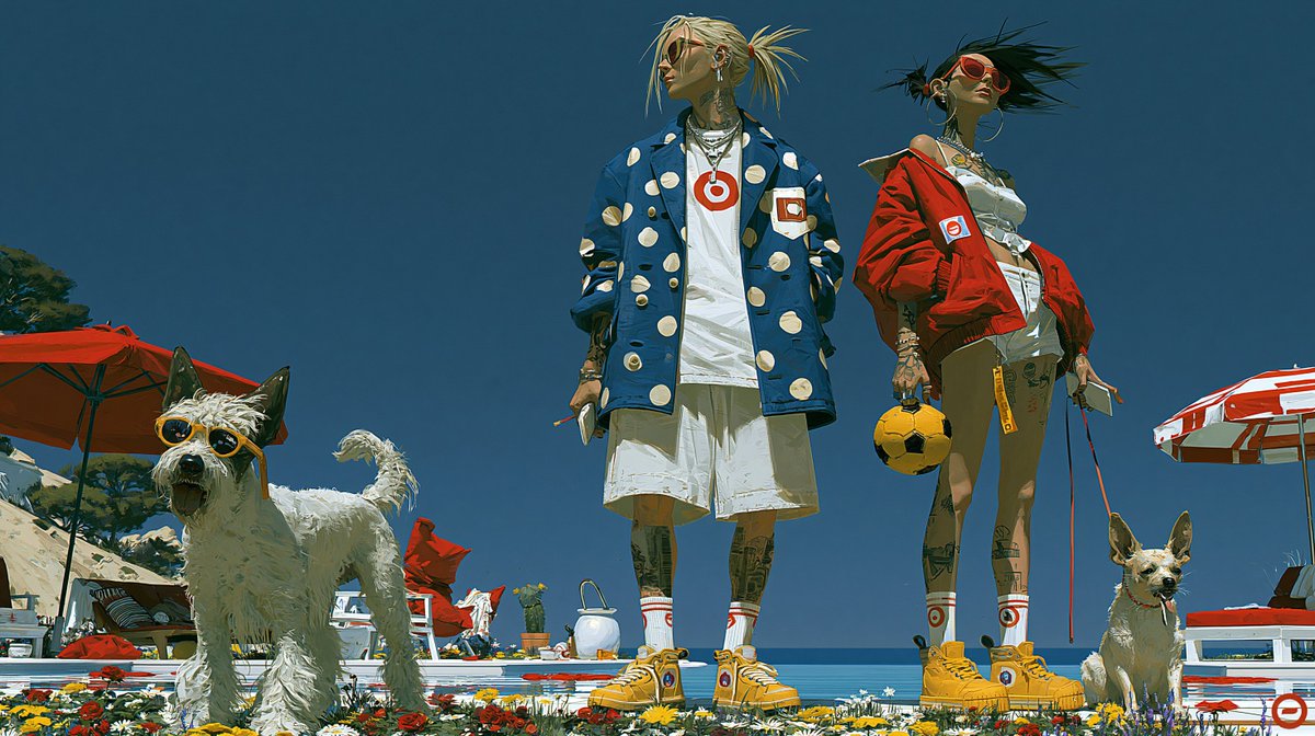 Red Peaks Beach Streetwear Duo preview image