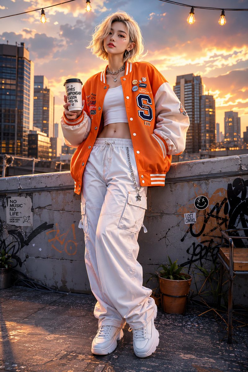 Korean Streetwear 3D Illustration preview image