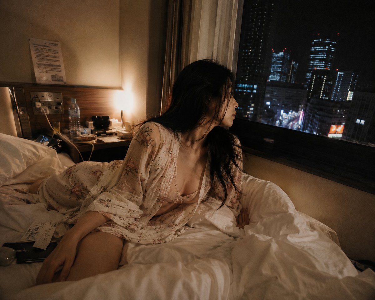 Late Night Tokyo Hotel Scene preview image
