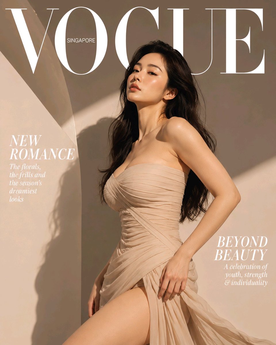 High-End Fashion Magazine Cover preview image