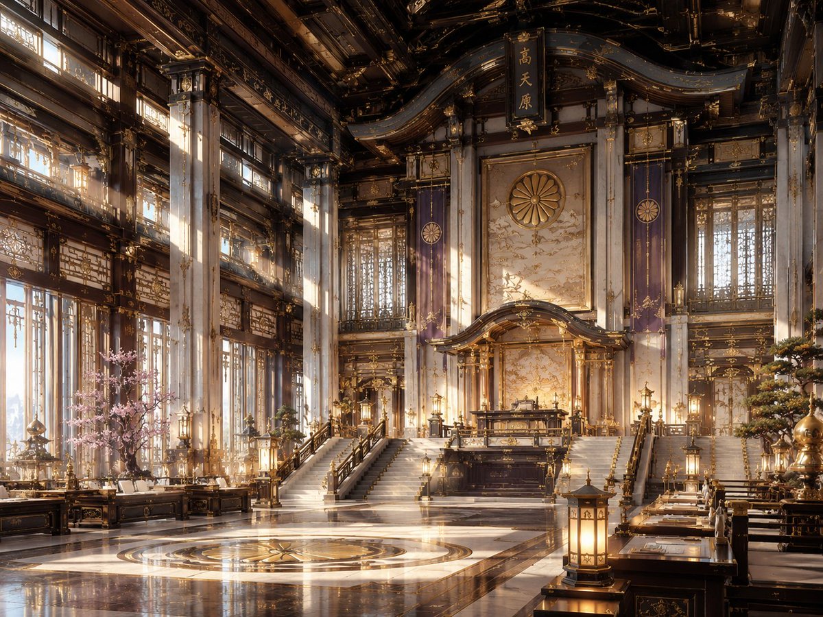 NeoNippon Imperial Throne Hall preview image