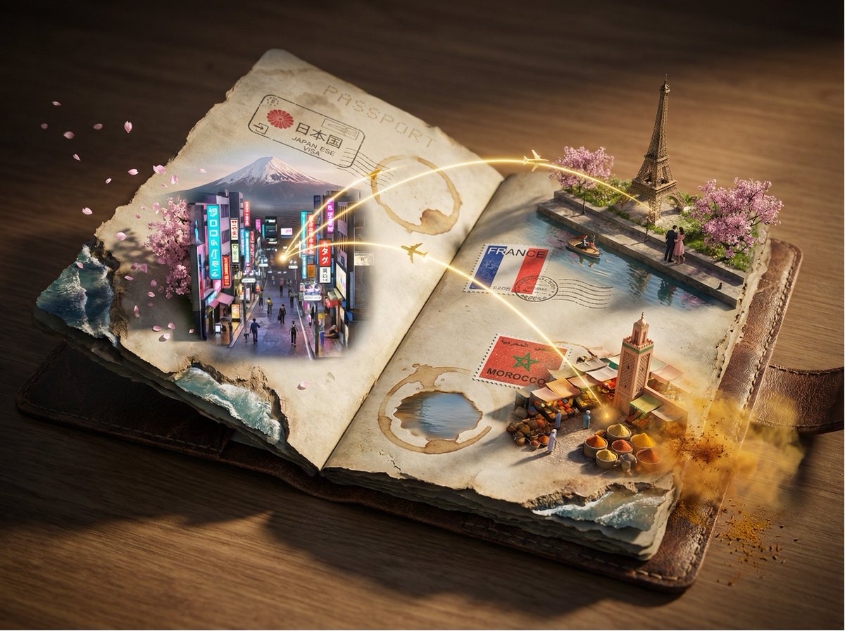 Passport Journey 3D Atlas preview image