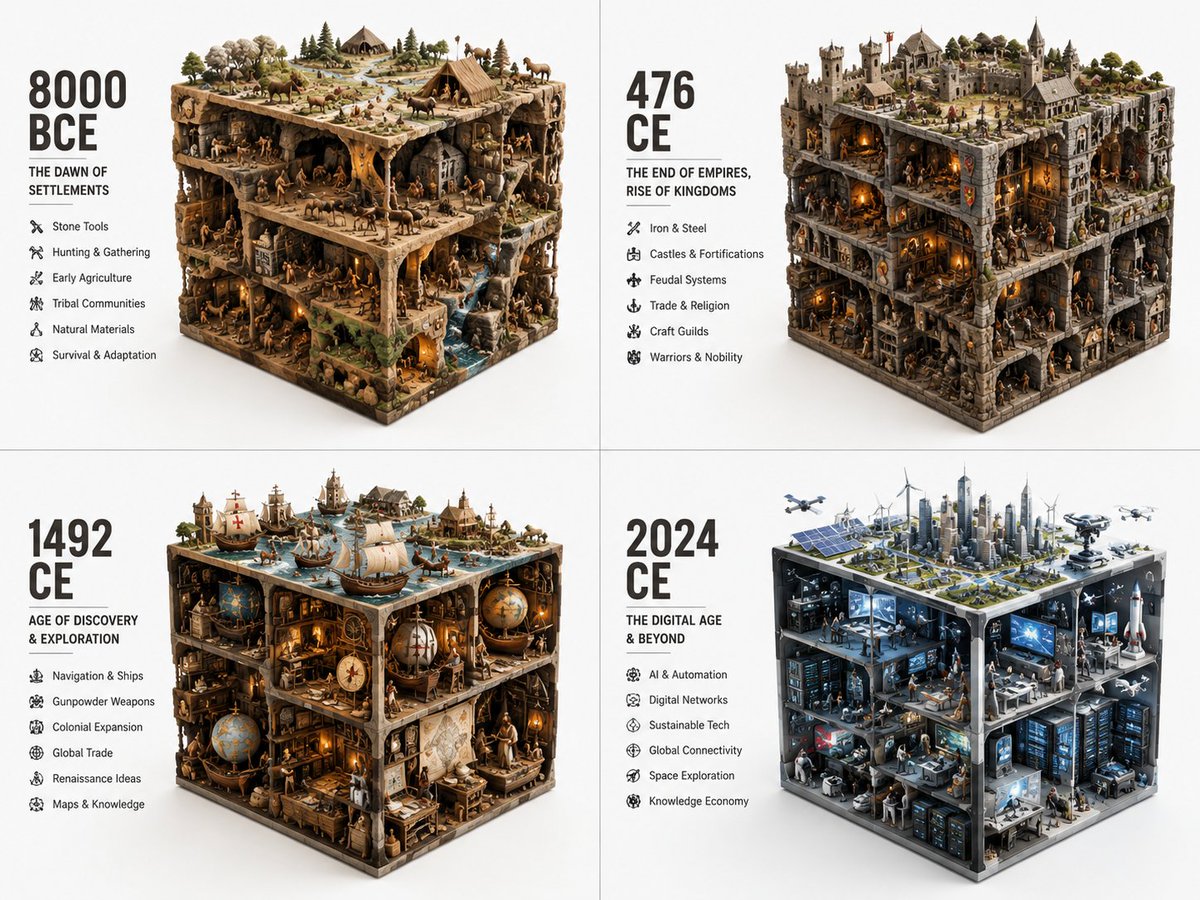 Historical Era Visualization Cube preview image