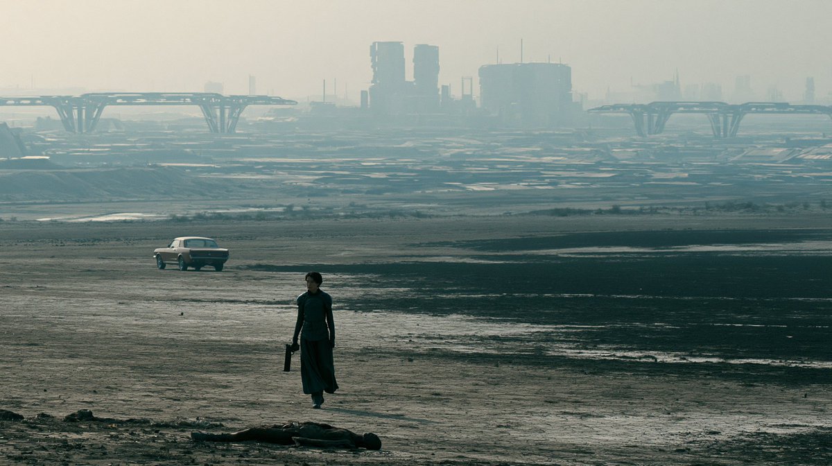 Dystopian Sci-Fi Wasteland Film Still preview image