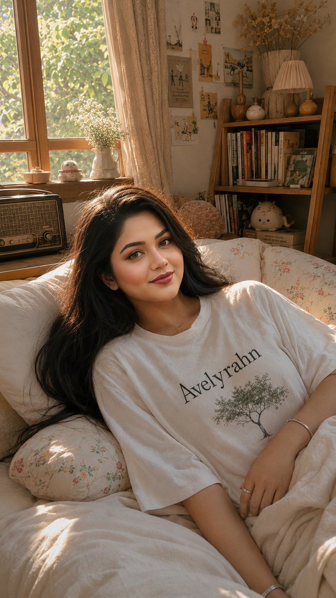 Cozy Japanese Bedroom Portrait preview image