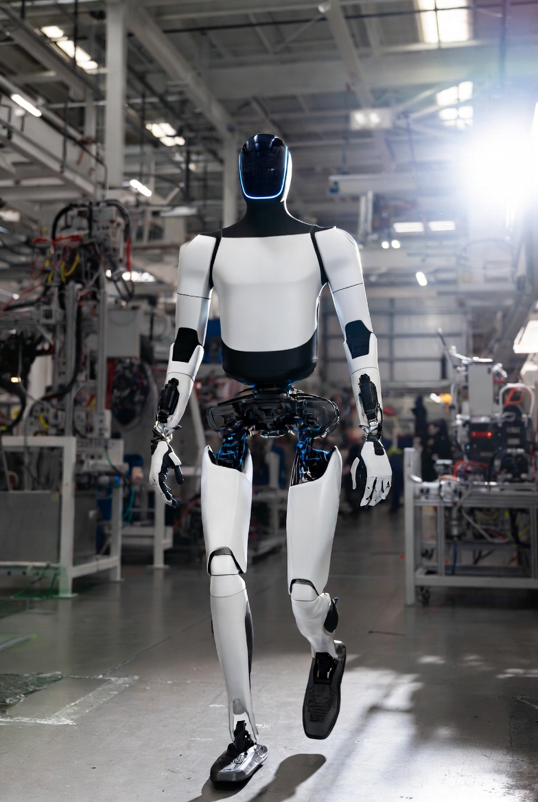 Optimus Robot on Tesla Assembly Line preview image