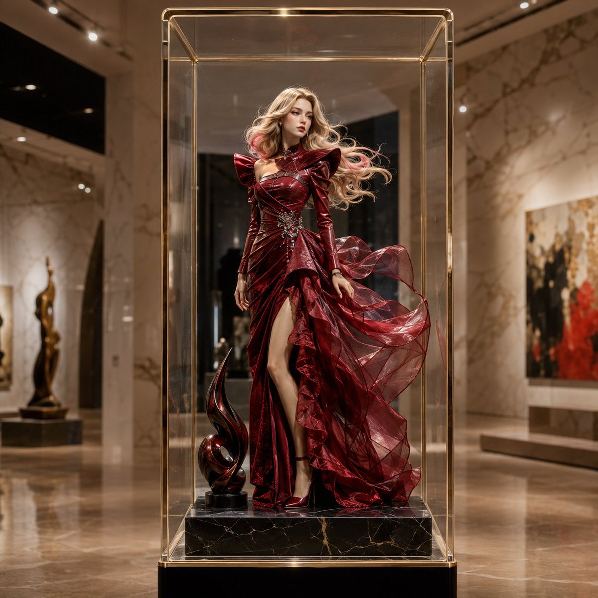 Luxury Museum Acrylic Case Visual preview image