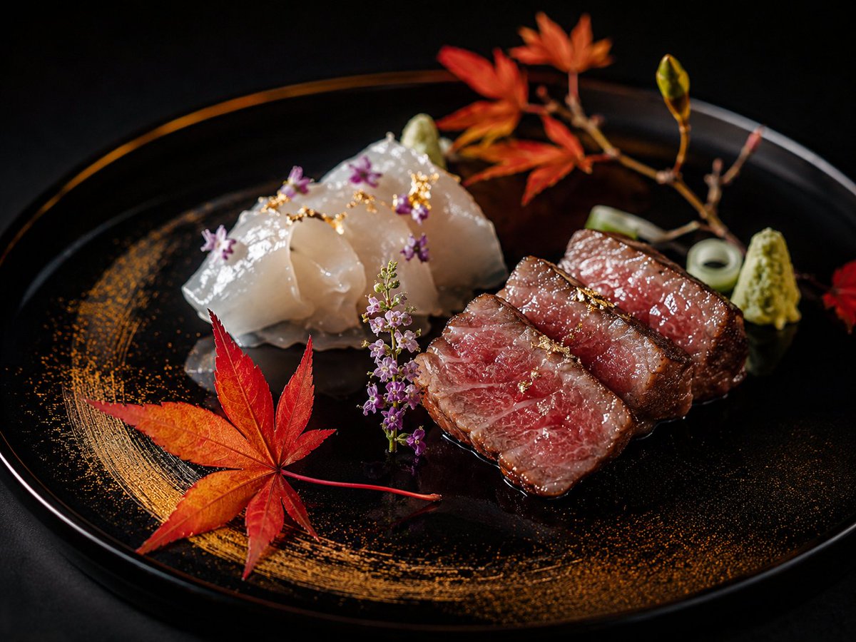 Luxury Kaiseki Wagyu and Sashimi Plate preview image