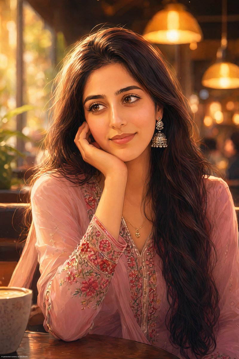 Anime Portrait of South Asian Woman preview image