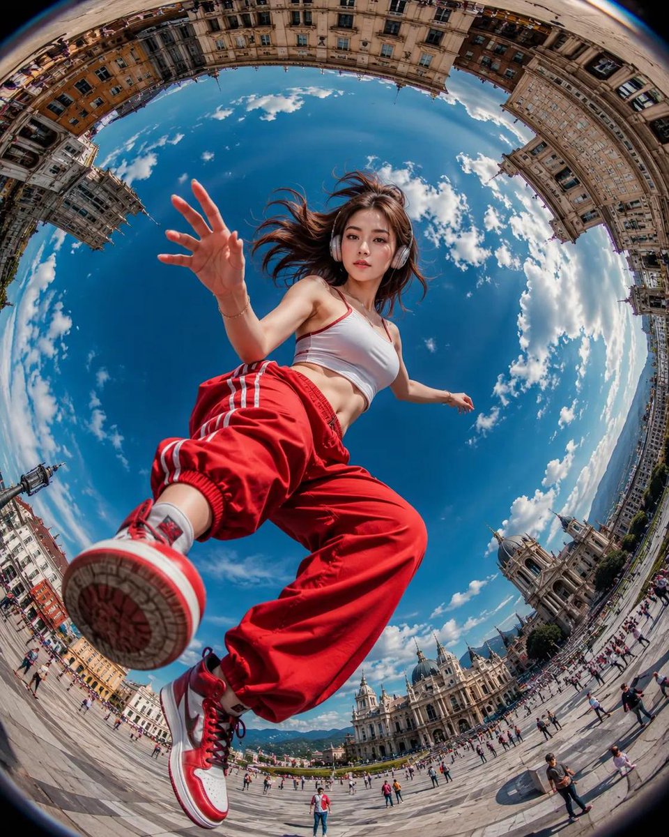 Fisheye Urban Tiny Planet Shot preview image