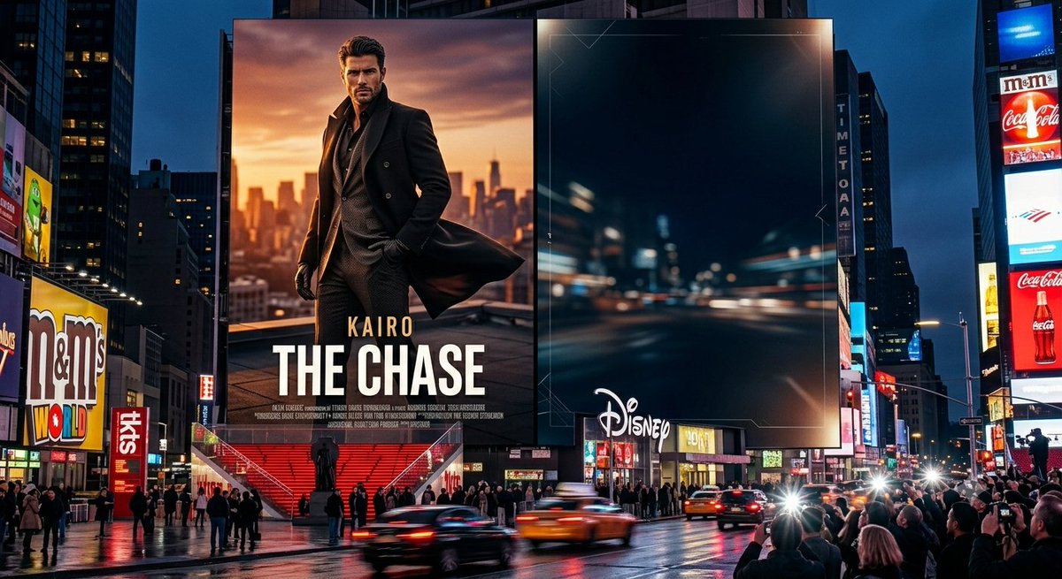 Times Square Movie Billboard Scene preview image