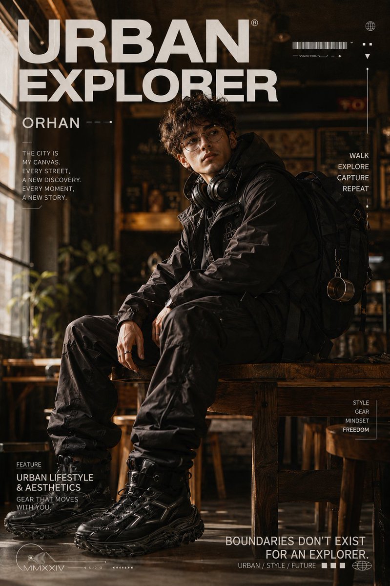 Urban Explorer Techwear Editorial preview image