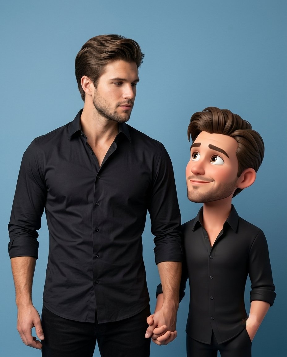3D Caricature Companion Effect preview image