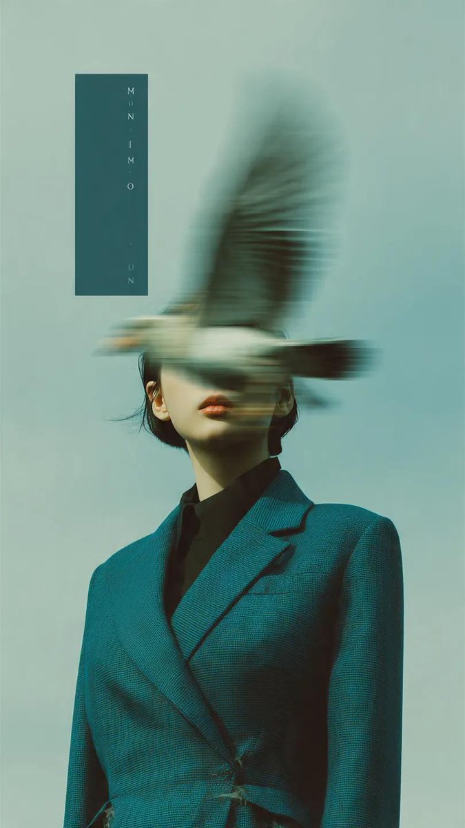 Avant-Garde Fashion Editorial Portrait preview image
