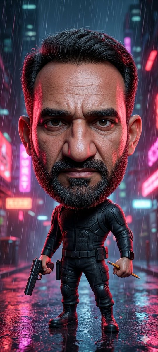 Cyberpunk Chibi Tactical Hero preview image