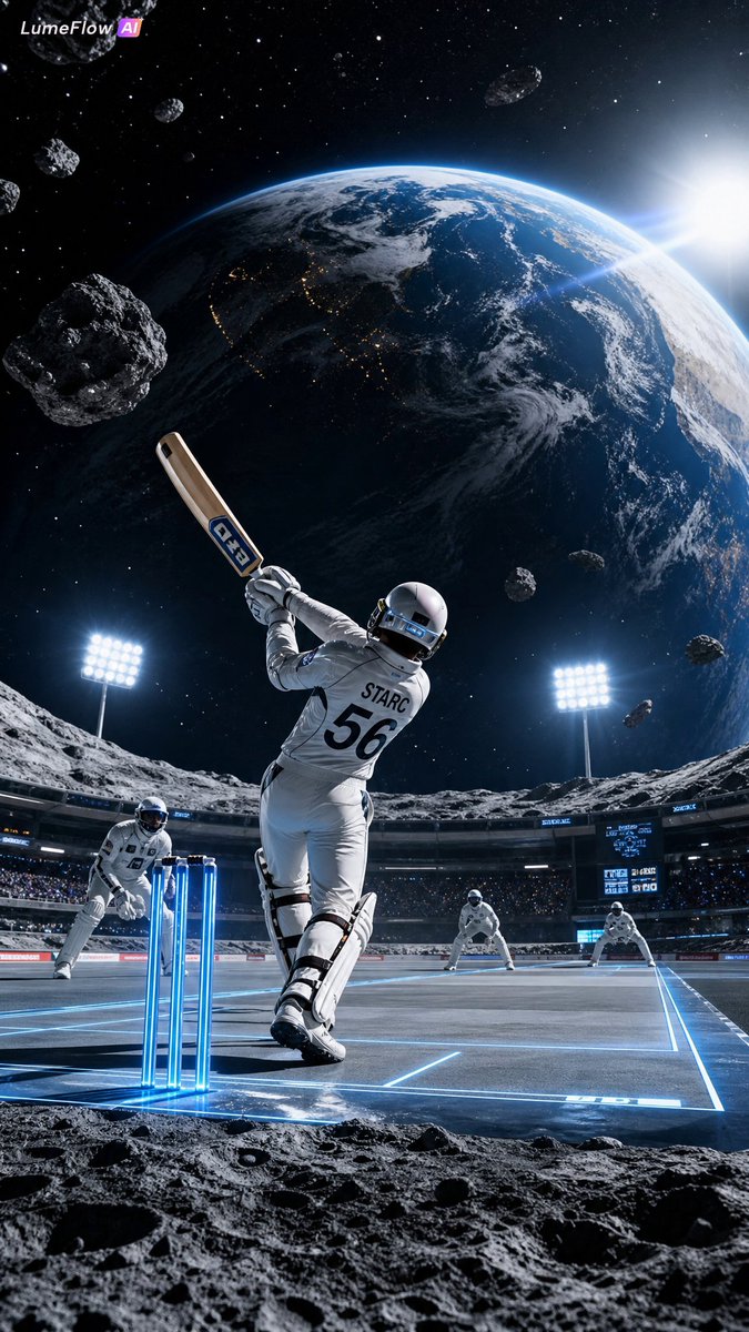 Futuristic Space Cricket Match preview image