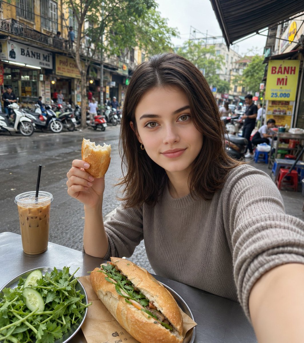 Vietnam Street Food Selfie preview image