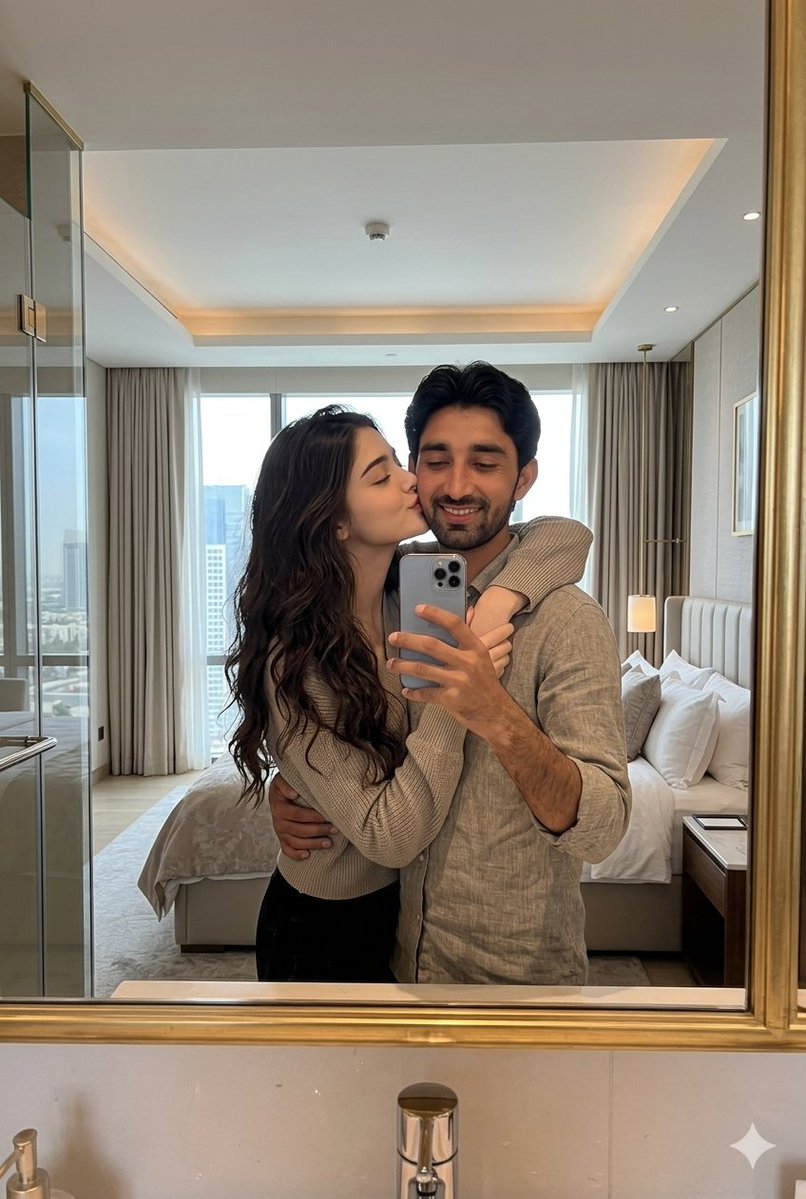 Romantic Luxury Mirror Selfie preview image