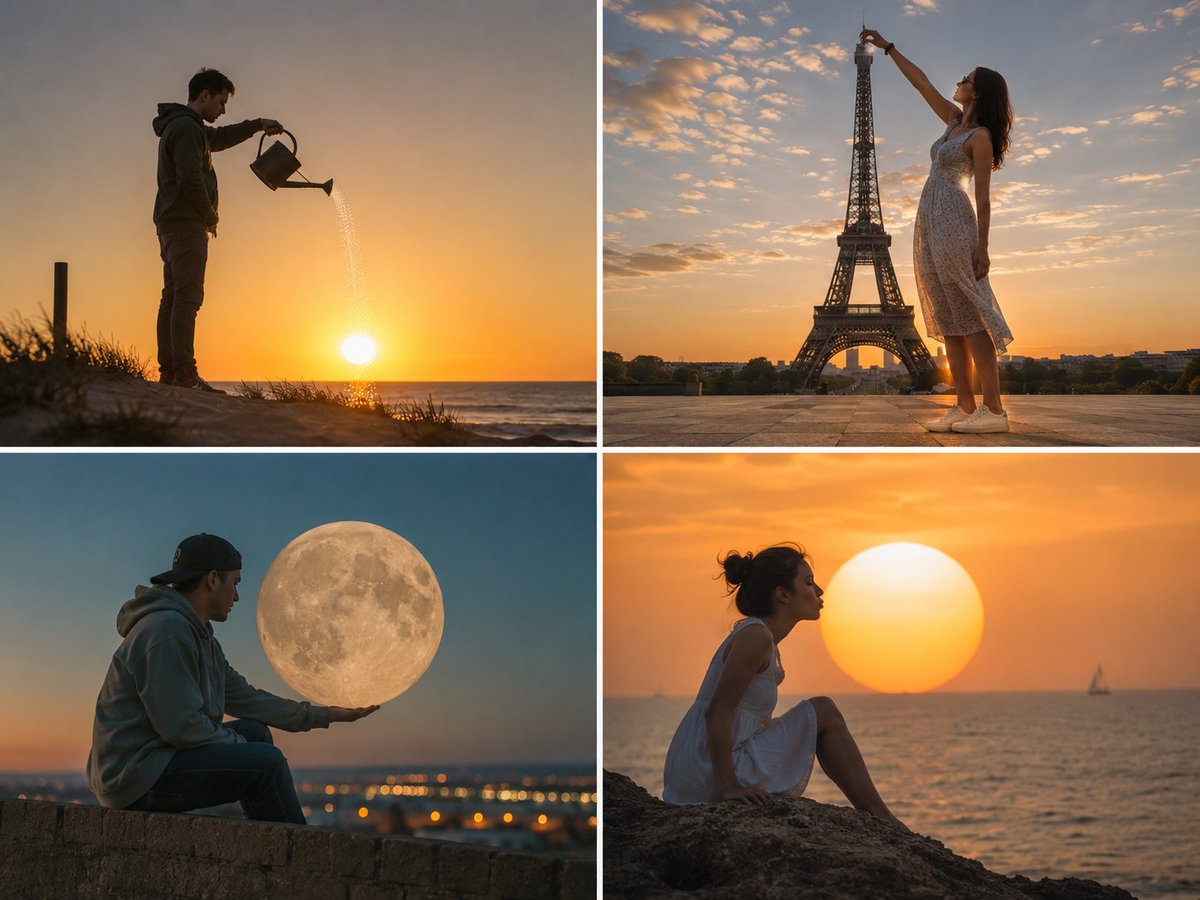 强迫透视星空照片预览图