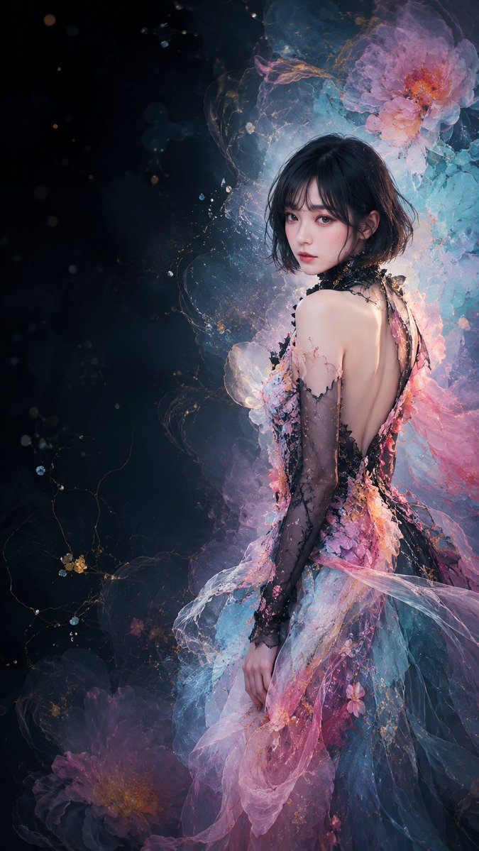 空灵花卉定制肖像预览图