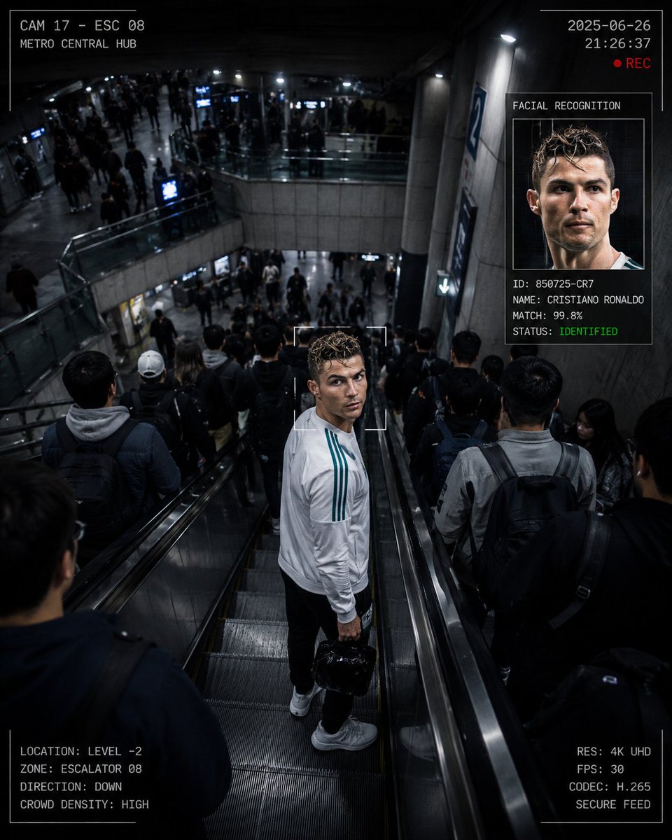 CCTV Surveillance Thriller Metro Station preview image