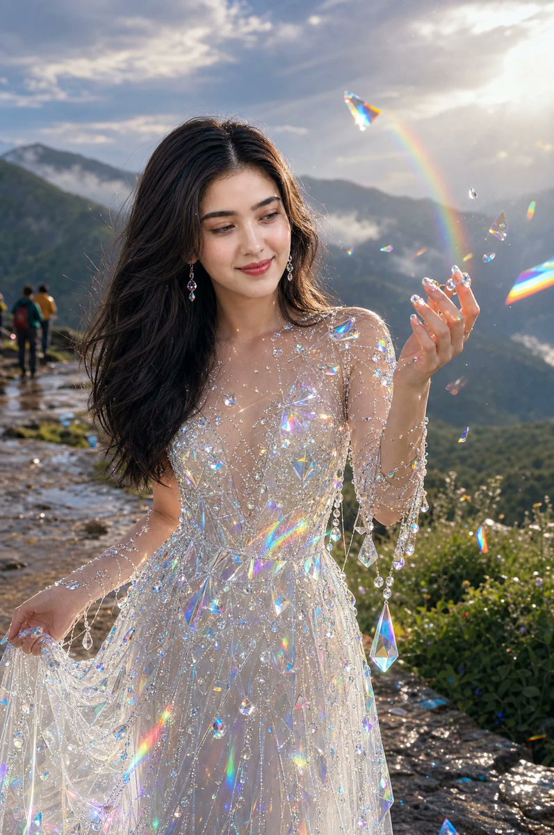 水晶长袍山景肖像预览图