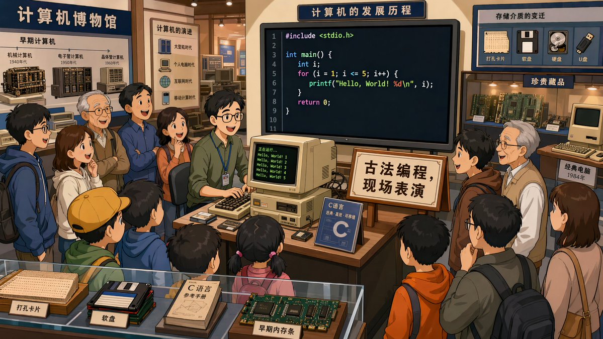 计算机博物馆编码演示预览图