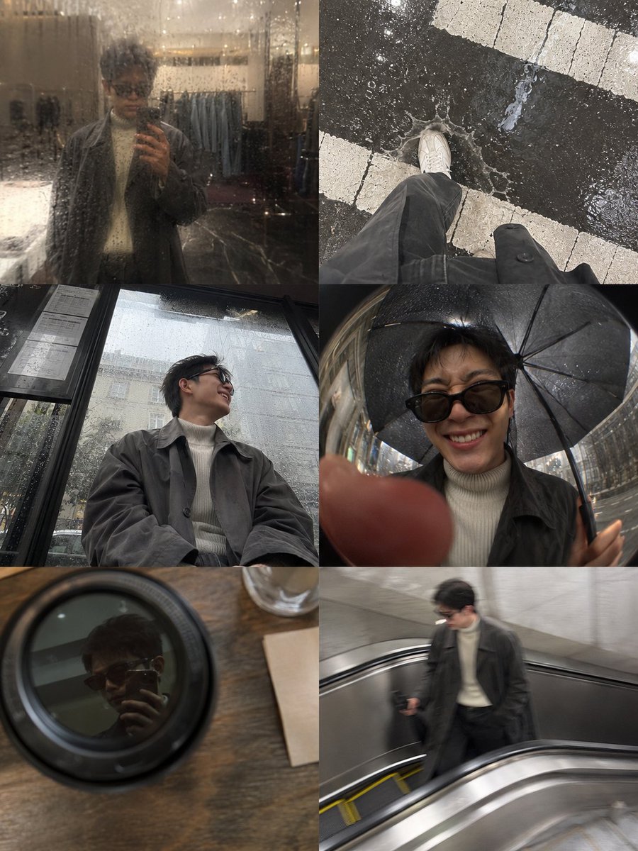 雨天下午照片拼贴预览图