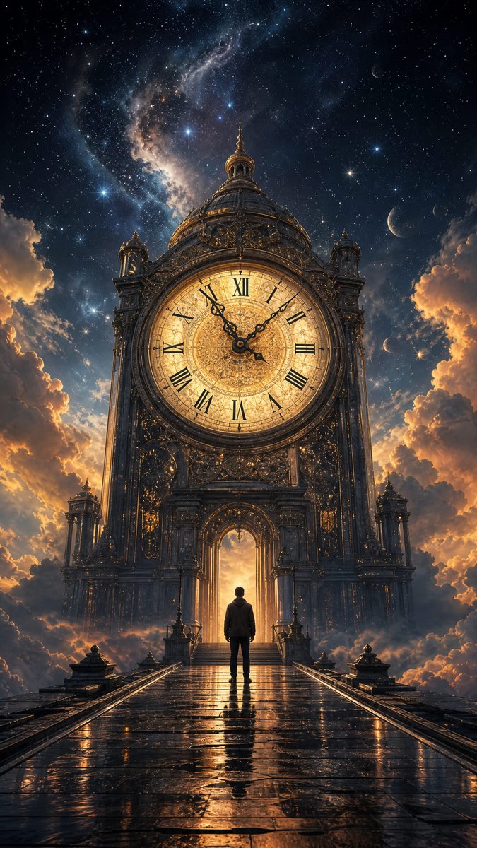 Cosmic Clock Tower Fantasy 预览图像
