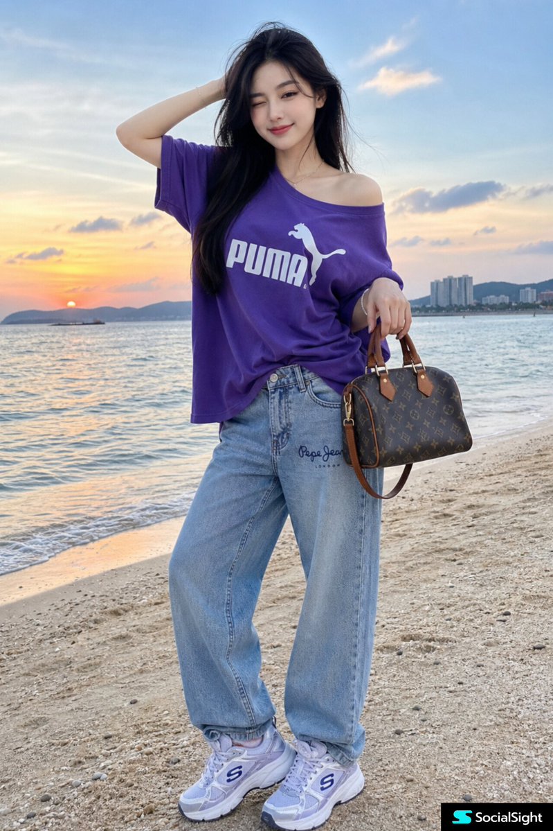 品牌海滩时尚摄影预览图