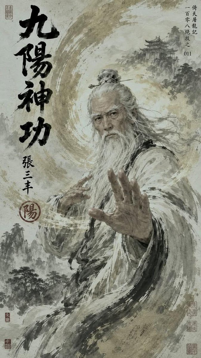 中国武侠大师海报预览图