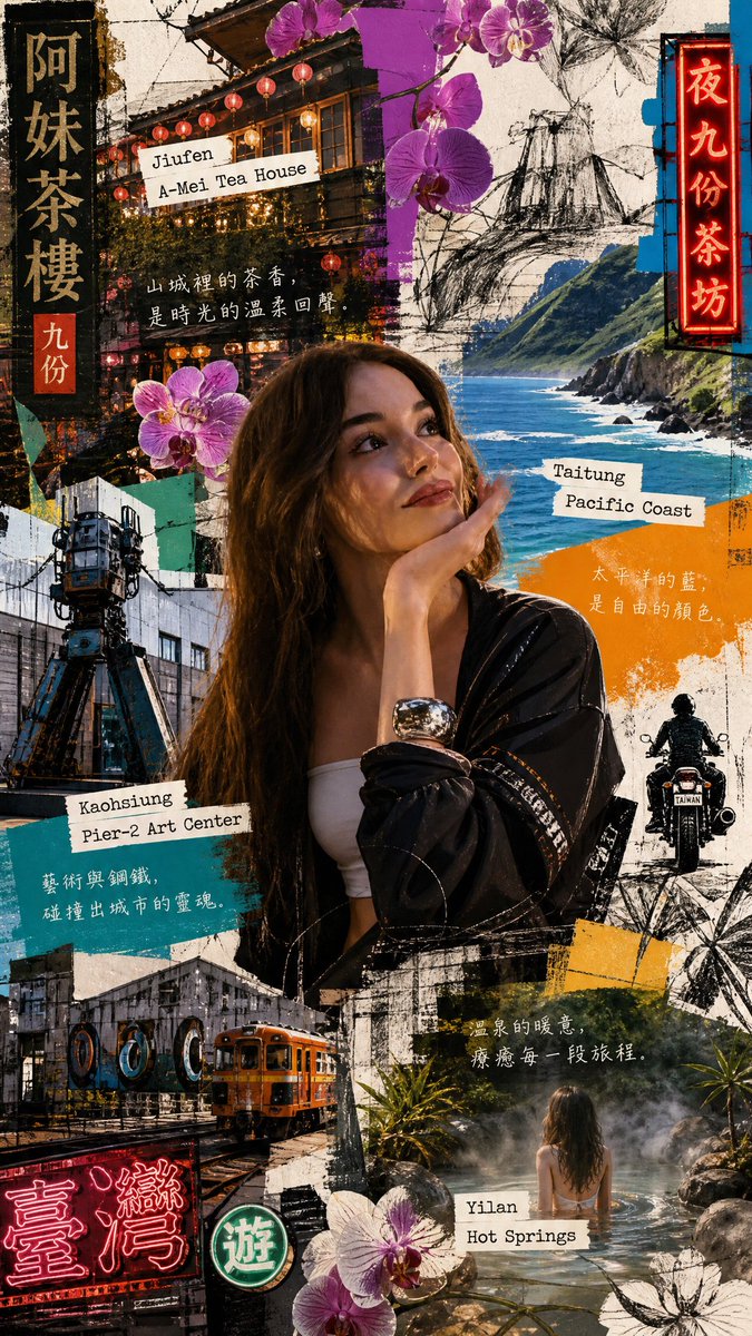 台湾旅游混合媒体艺术预览图