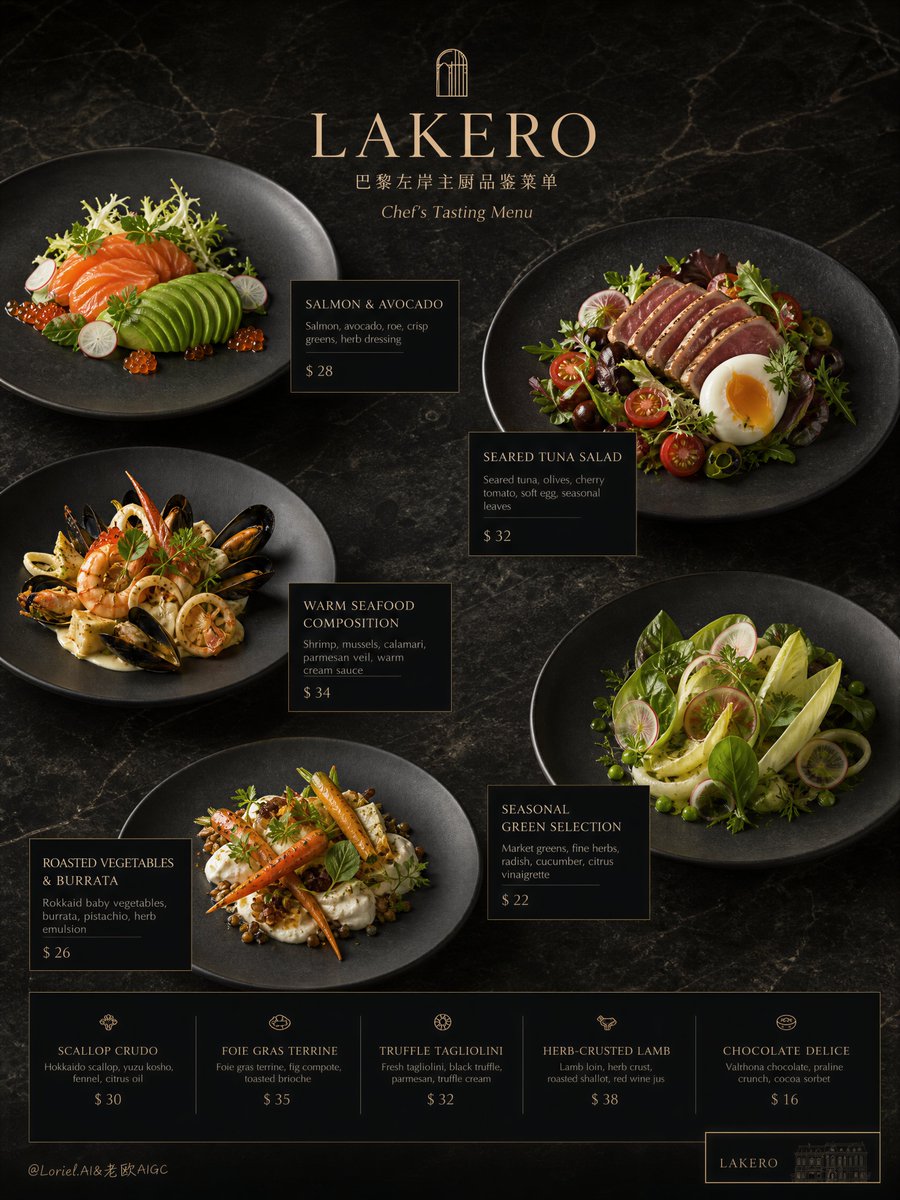 Premium Restaurant Campaign Poster preview image