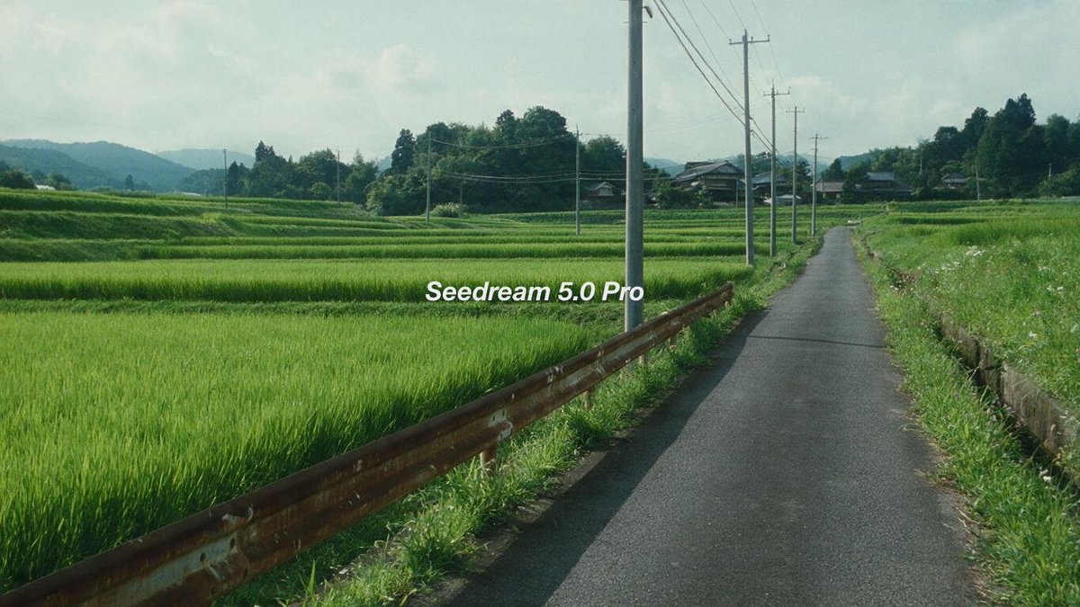 电影般的日本稻田景观预览图