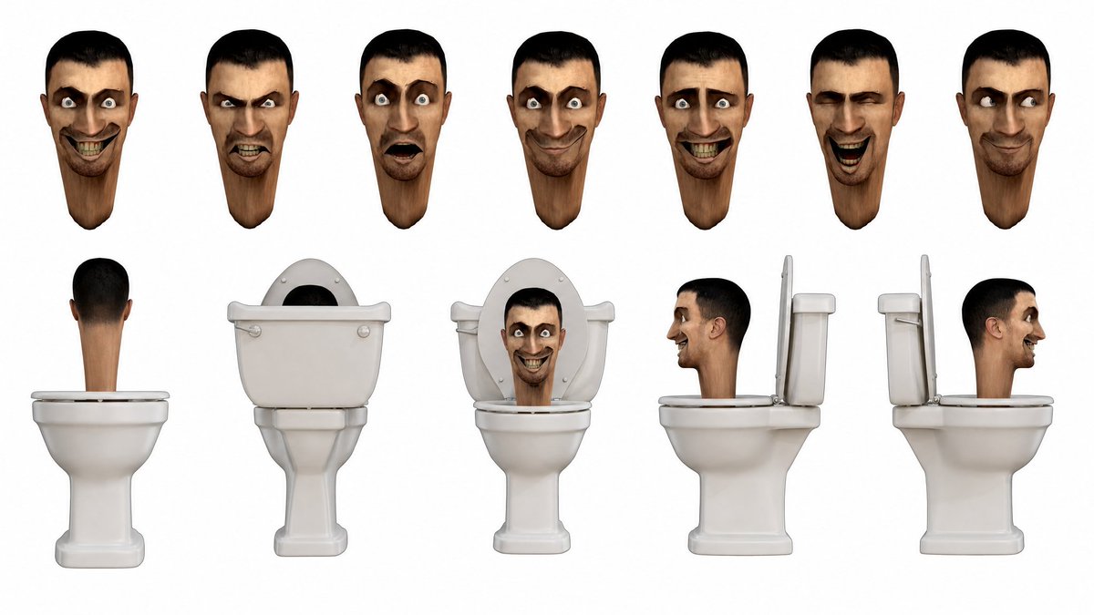 Skibidi Toilet 角色表预览图像