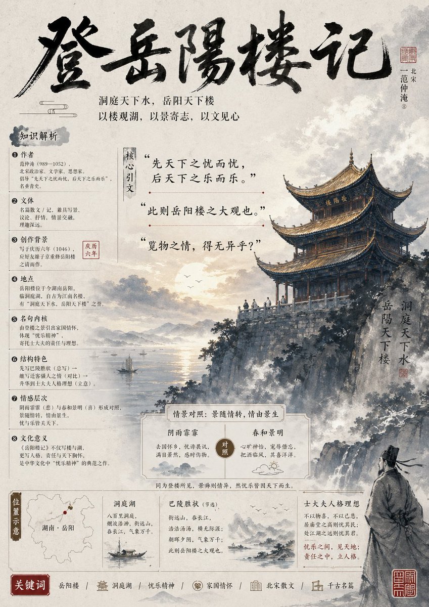 Ancient Chinese Literature PPT Poster preview image