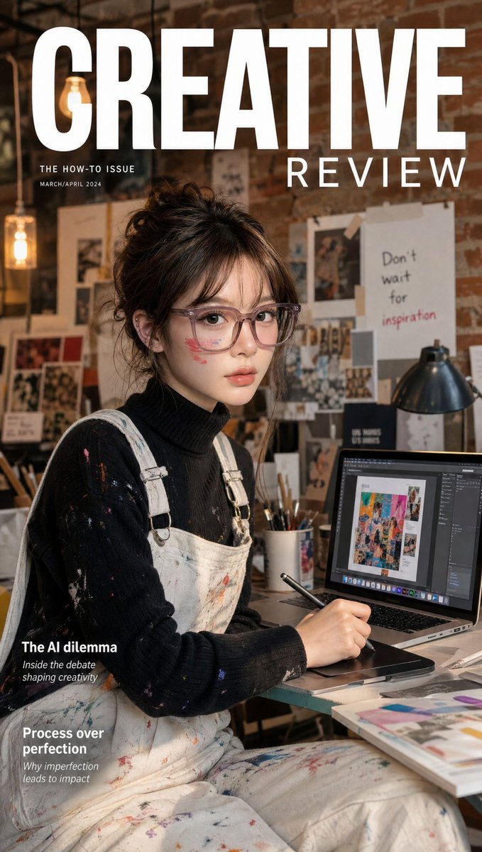 Creative Industry Magazine Cover preview image