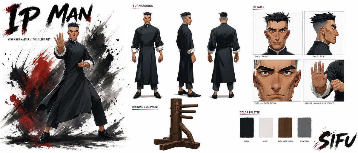 咏春大师角色圣经预览图