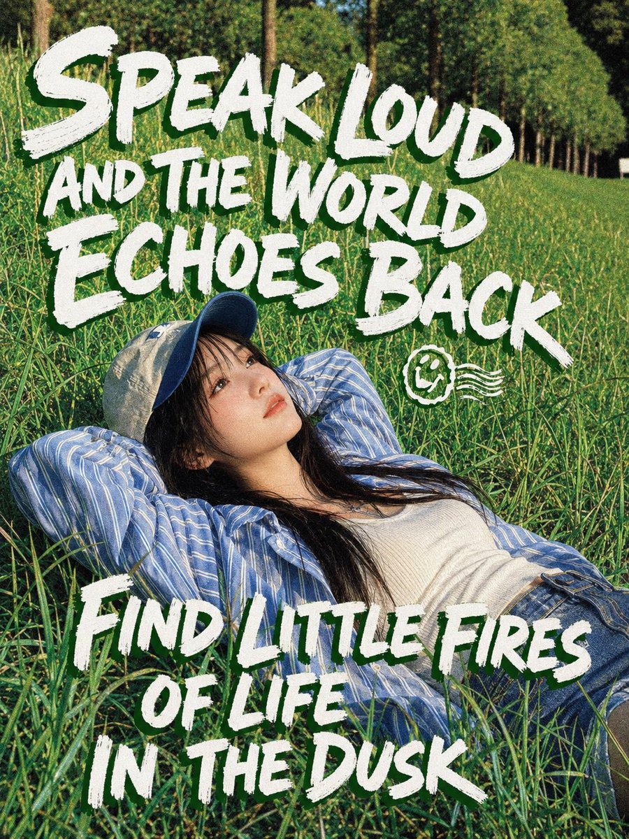 Meadow Lifestyle Quote Poster preview image
