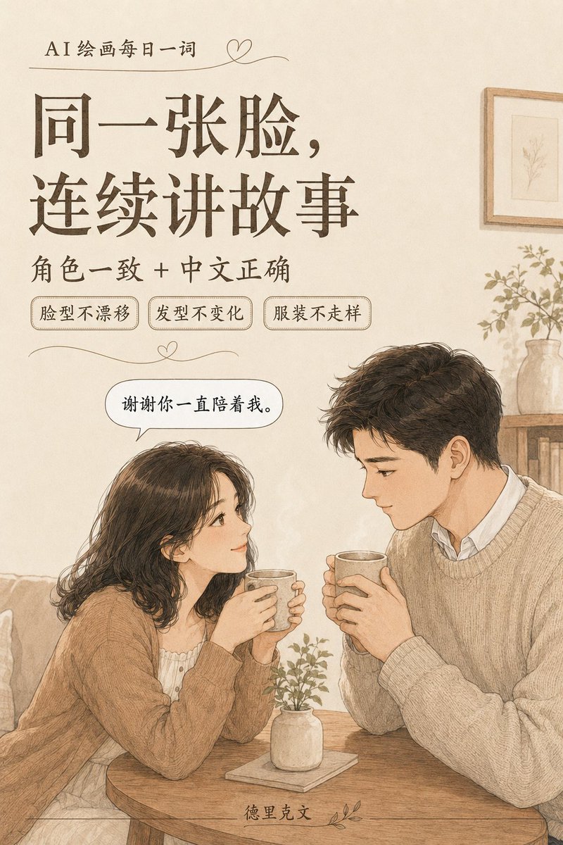 治愈系日式四格漫画预览图