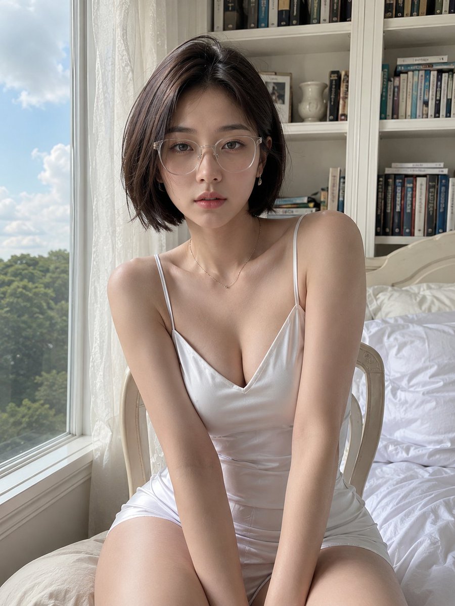 明亮卧室肖像预览图像