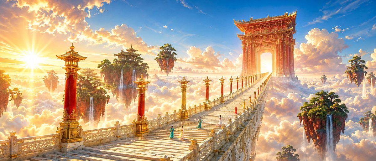 东方仙侠电影场景预览图