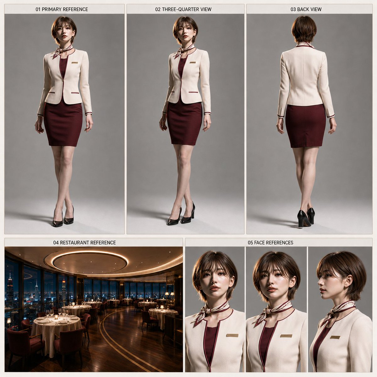 Restaurant Manager Character Sheet Generator preview image