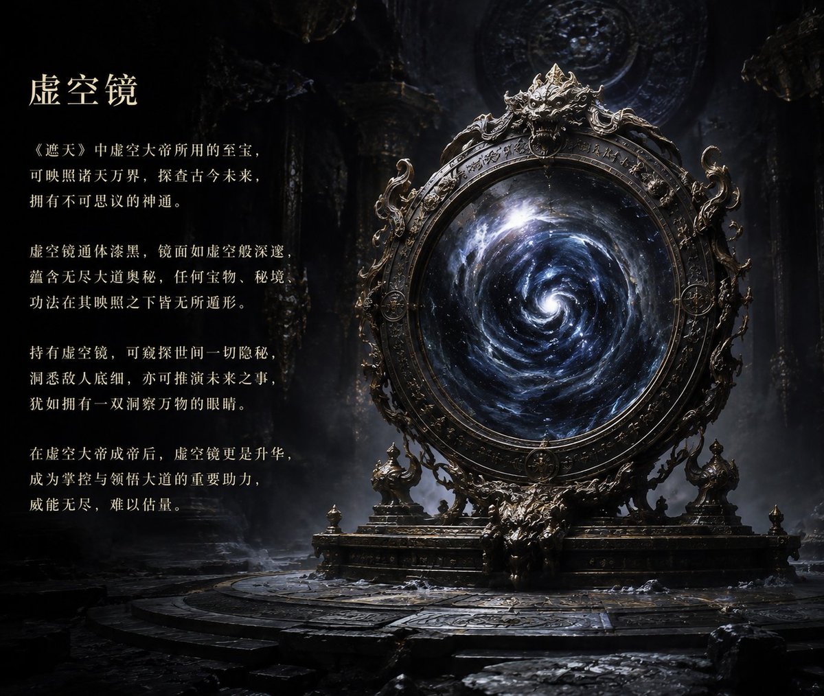 Ancient Void Mirror Artifact Poster preview image