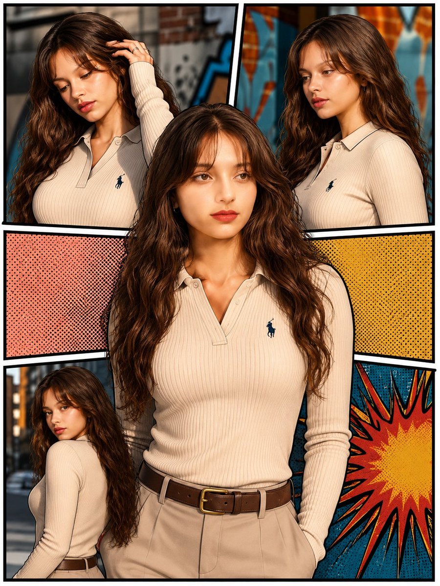 3D Pop-Art Comic Poster Collage preview image